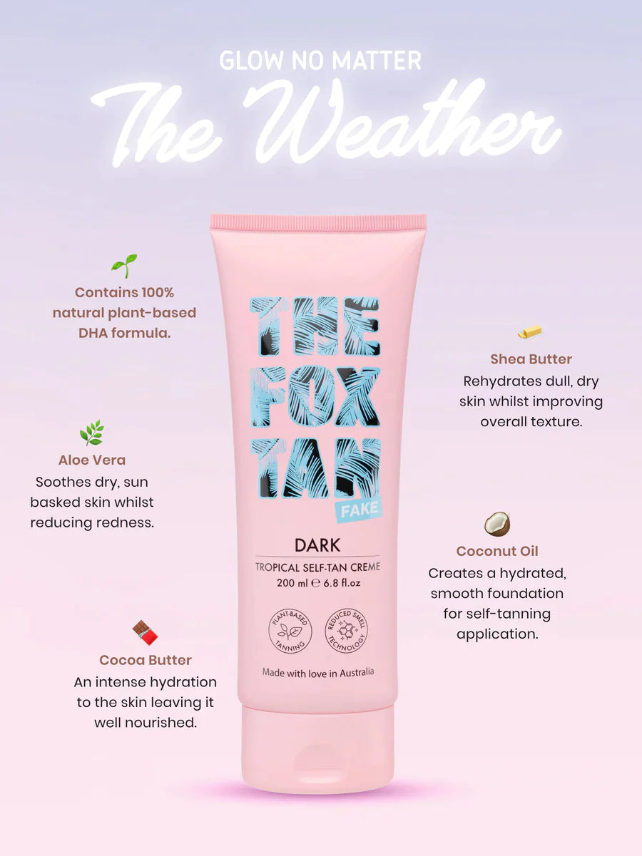 The Fox Tan Tropical Self-tan Creme