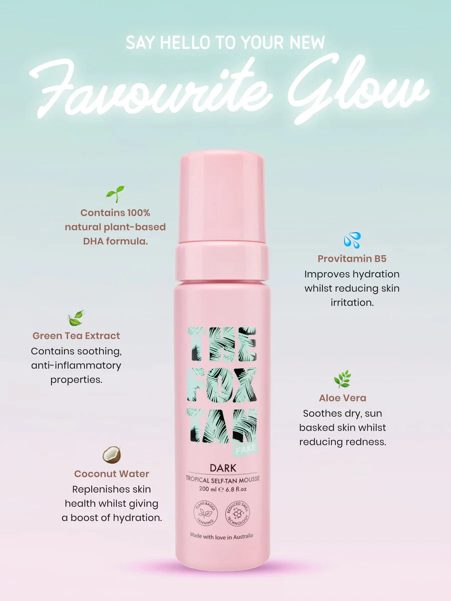 The Fox Tan Tropical Self-tan Mousse