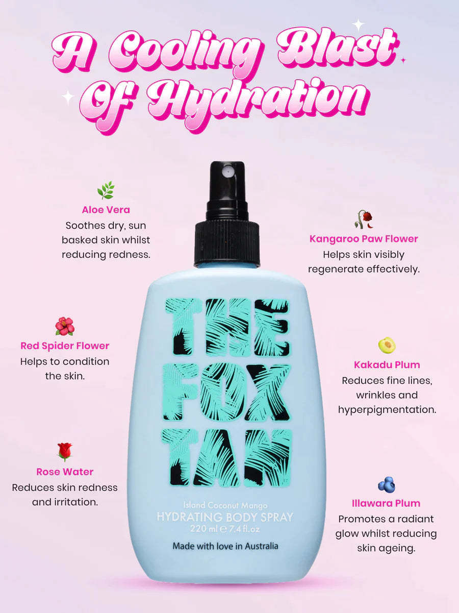The Fox Tan Hydrating Body Spray