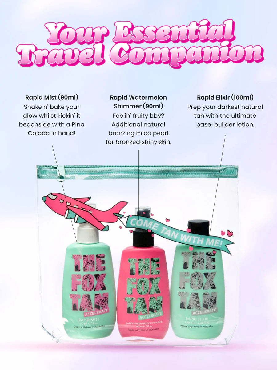 The Fox Tan Jet-setter Kit