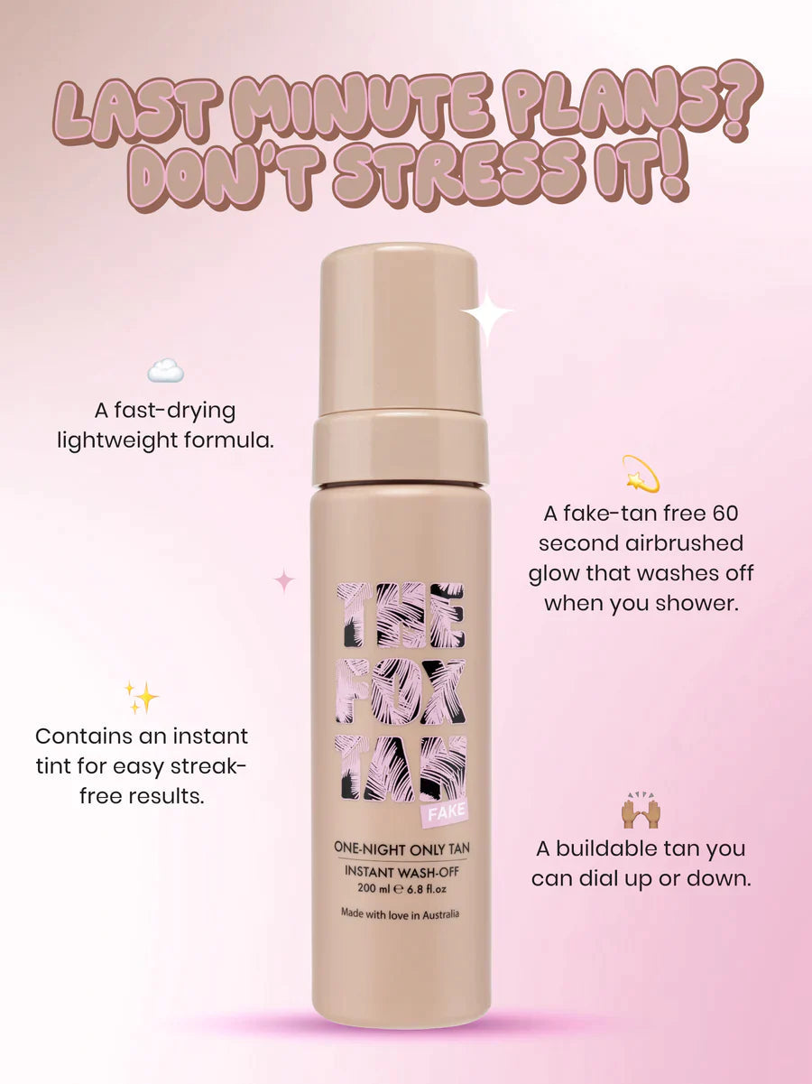 The Fox Tan One Night Only Wash Off