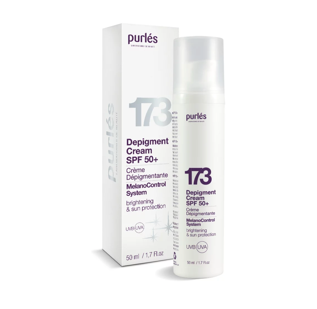 Purlés Depigment Cream SPF50+