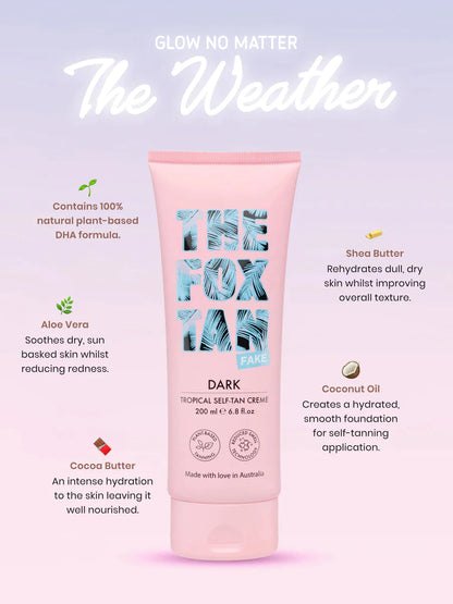 The Fox Tan Tropical Self-tan Creme