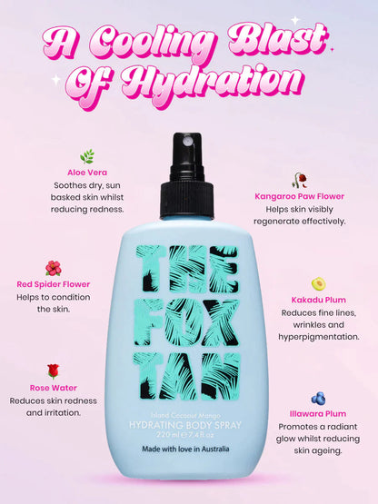 The Fox Tan Hydrating Body Spray