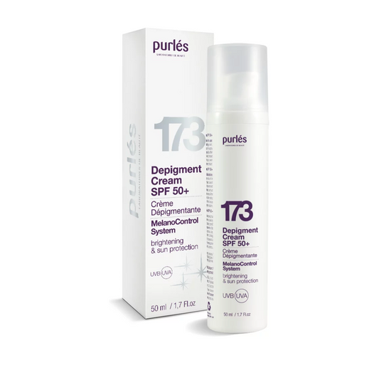 Purlés Depigment Cream SPF50+
